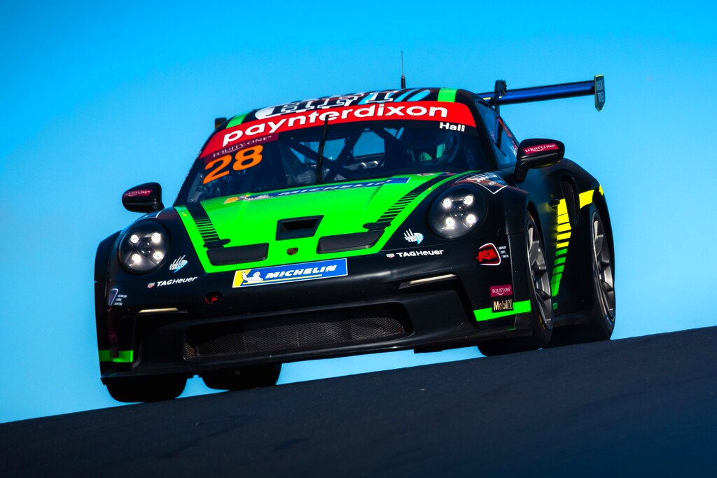 Bayley Hall #28 racing at Mount Panorama Circuit Bathurst 2024