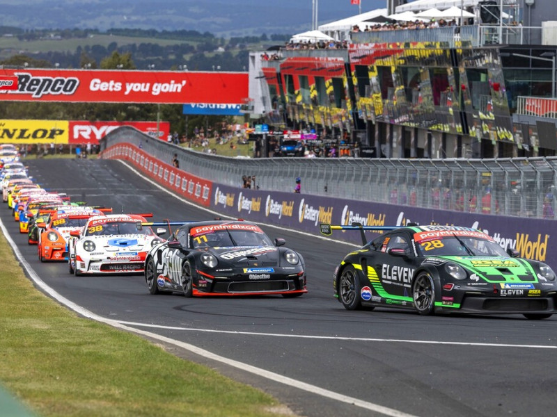 McElrea Racing drivers at Mount Panorama Circuit Bathurst 2024