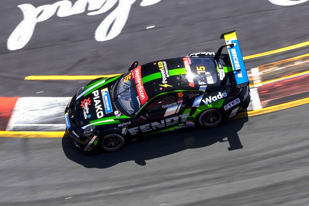 Clay Osborne with McElrea Racing in the Porsche Carrera Cup Australia at Surfers Paradise 2024