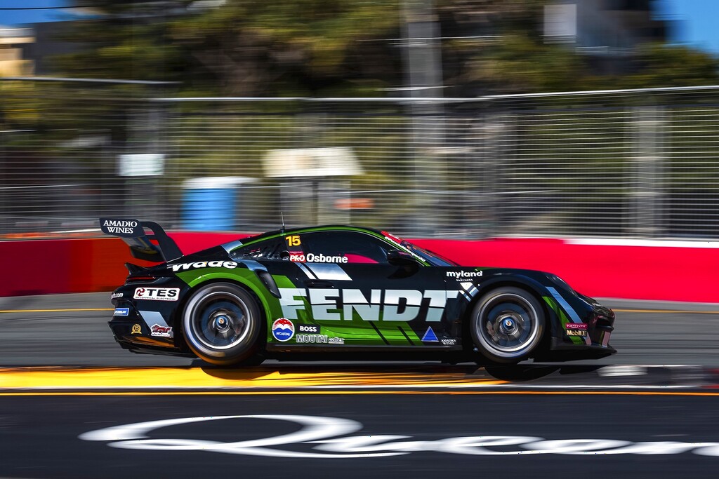 Clay Osborne with McElrea Racing in the Porsche Carrera Cup Australia at Surfers Paradise 2024