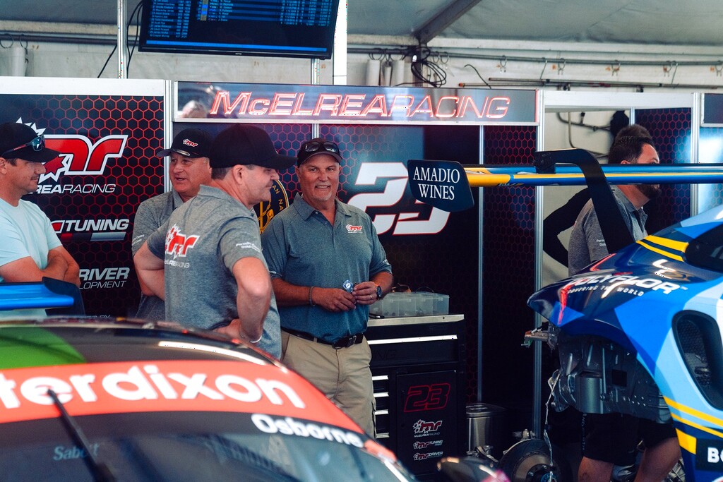 McElrea Racing crew at Surfers Paradise Street Circuit 2024