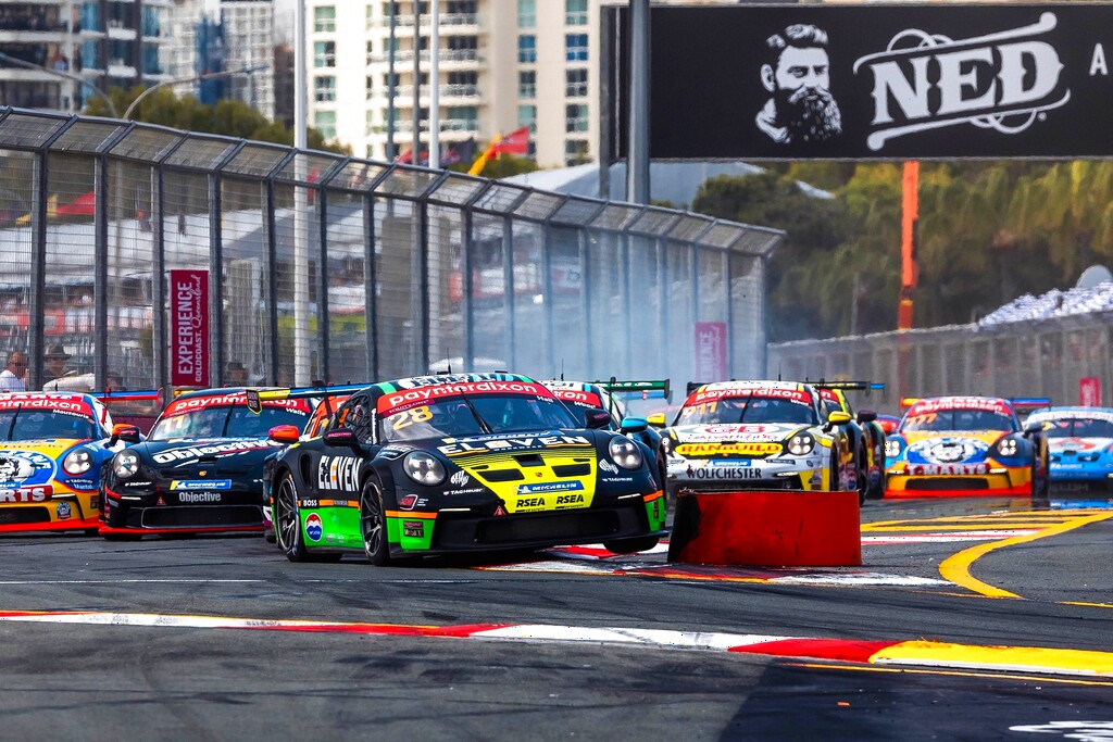 McElrea Racing at Surfers Paradise for the Porsche Carrera Cup Australia Round 7 2024