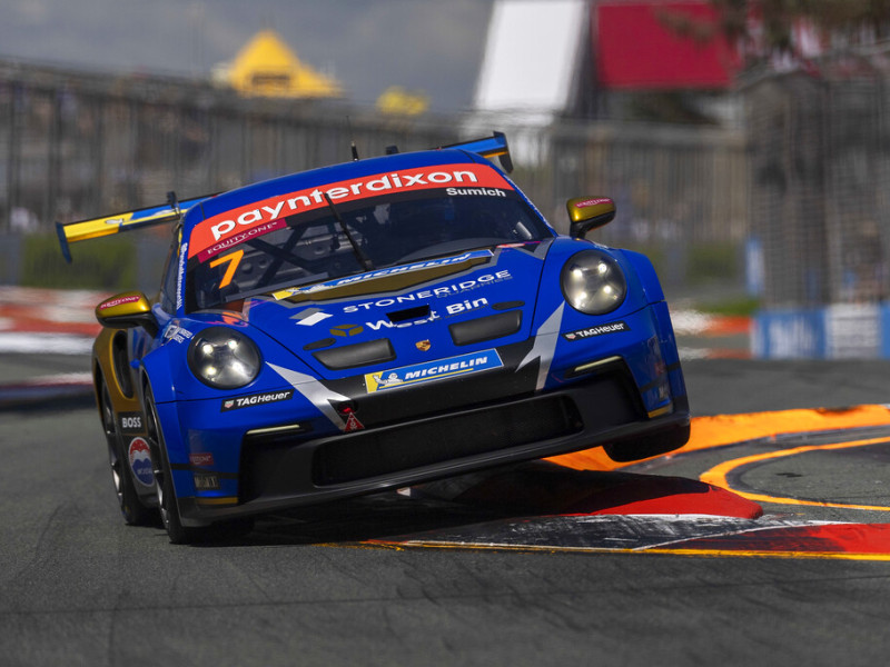 Caleb Sumich #7 racing at Surfers Paradise Street Circuit 2024