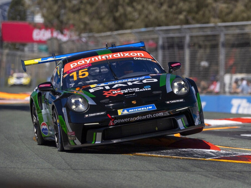 Clay Osborne #15 racing at Surfers Paradise Street Circuit 2024