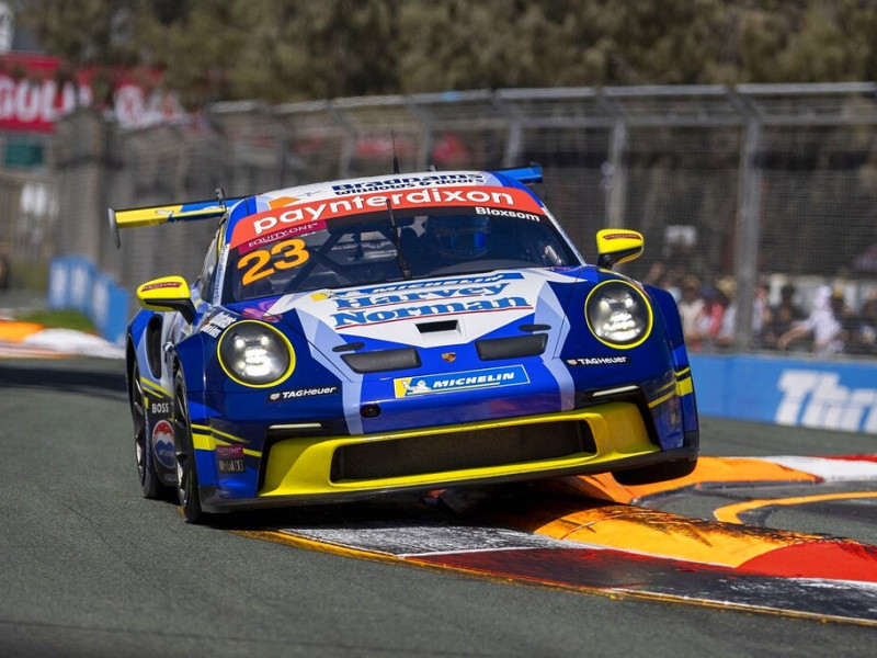 Lockie Bloxsom #23 racing at Surfers Paradise Street Circuit 2024