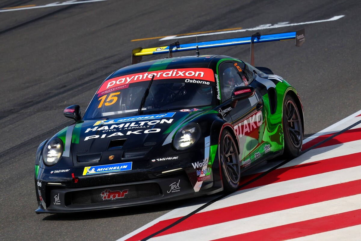 Clay Osborne #15 racing at The Bend Motorsport Park 2025