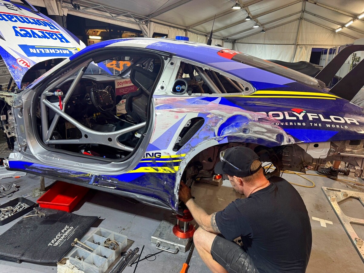 McElrea Racing crew at Surfers Paradise Street Circuit 2025