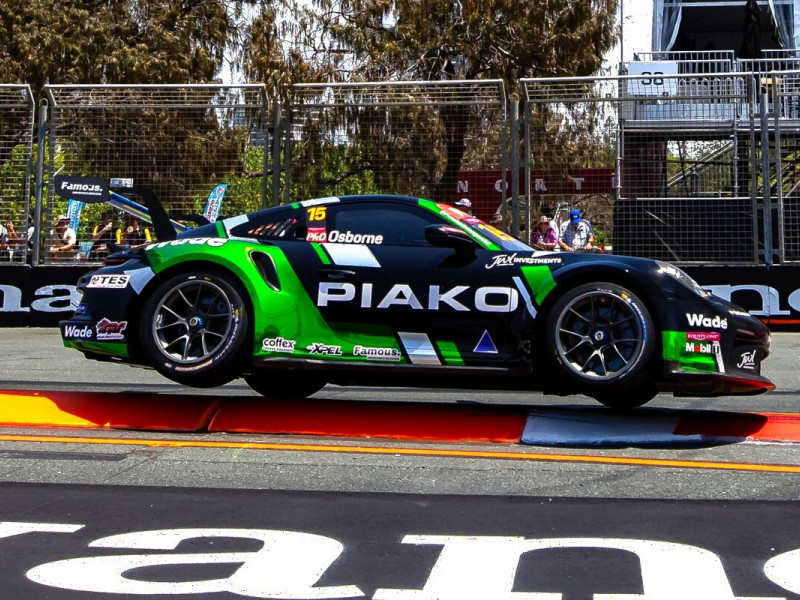 Clay Osborne #15 racing at Surfers Paradise Street Circuit 2025