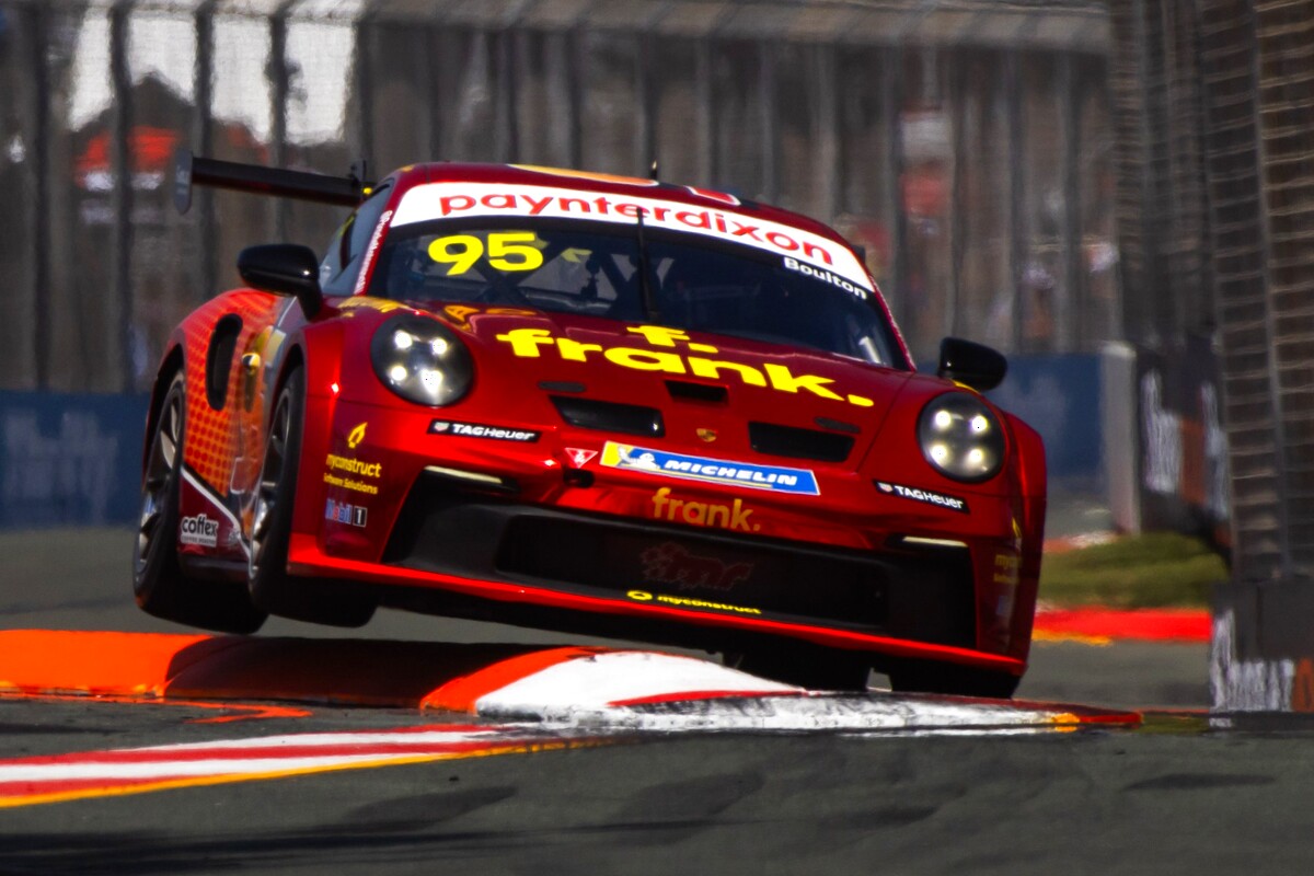 Brett Boulton #95 racing at Surfers Paradise Street Circuit 2025