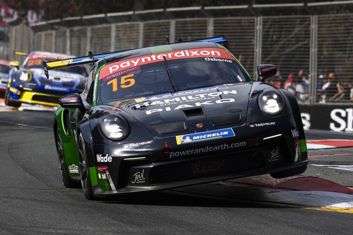 Clay Osborne #15 racing at Surfers Paradise Street Circuit 2025