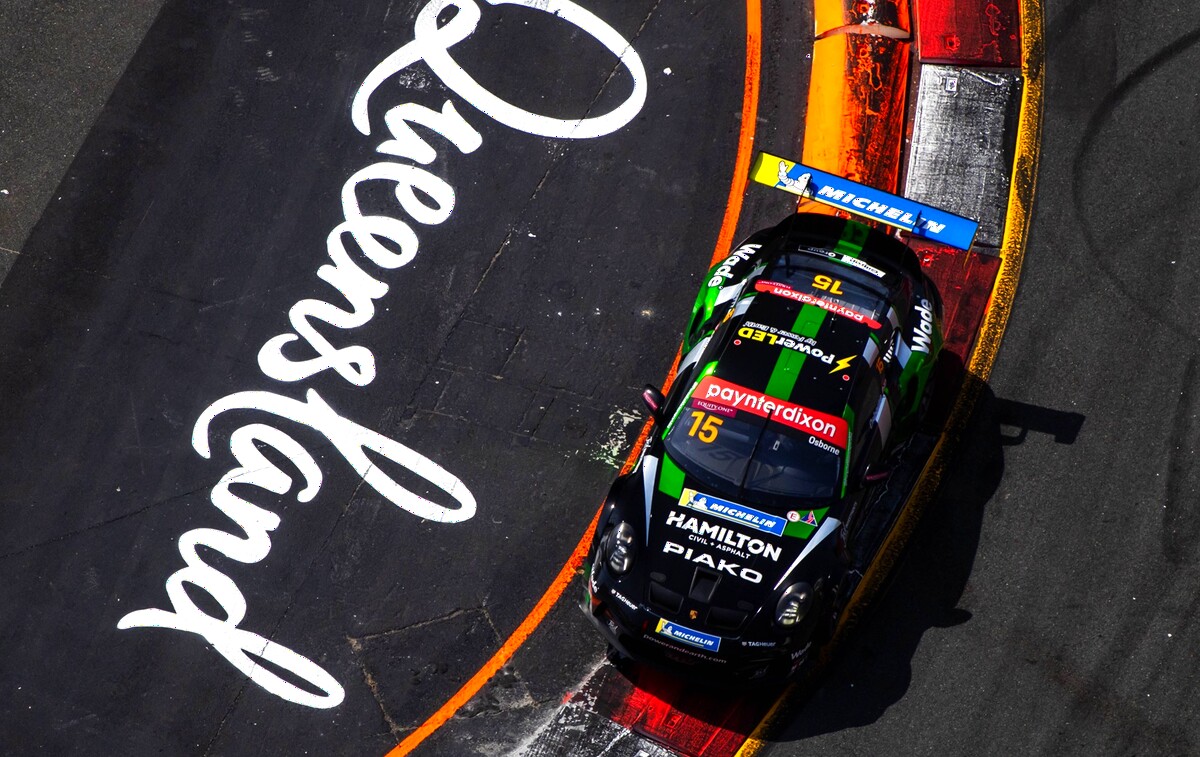 Clay Osborne #15 racing at Surfers Paradise Street Circuit 2025