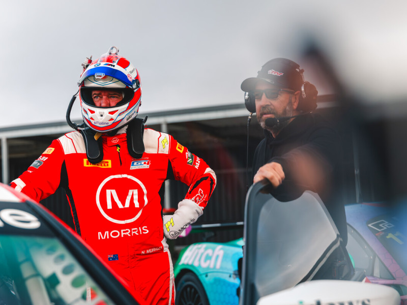 Nathan Murray #5 racing at The Bend Motorsport Park 2026