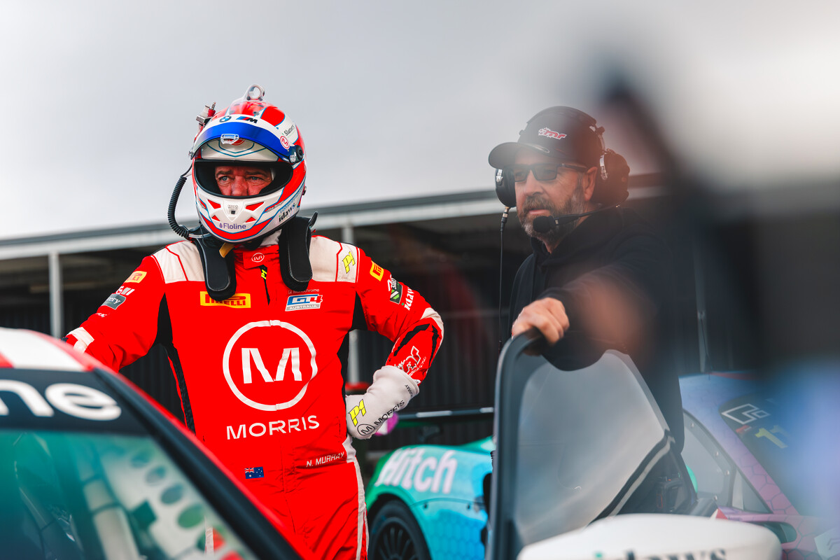 Nathan Murray #5 racing at The Bend Motorsport Park 2026