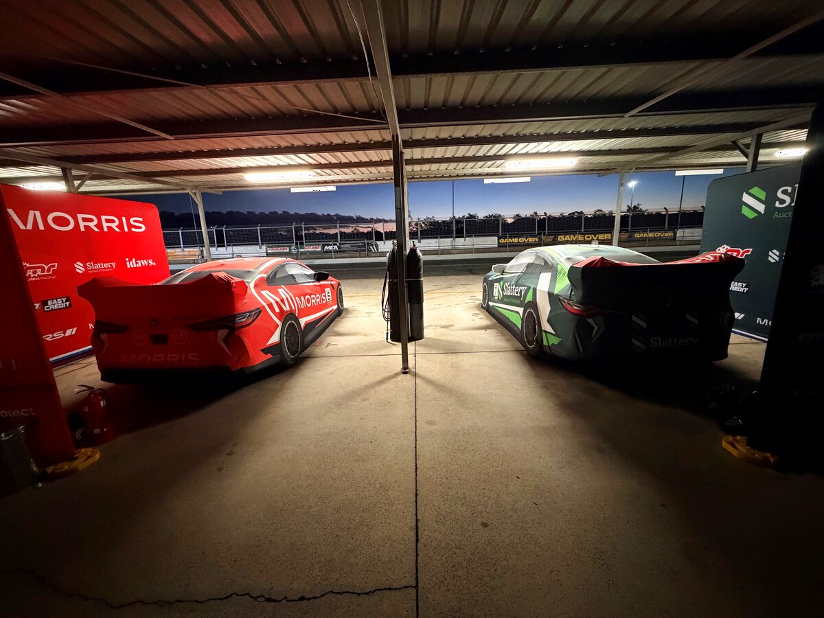 McElrea Racing crew at Queensland Raceway 2026