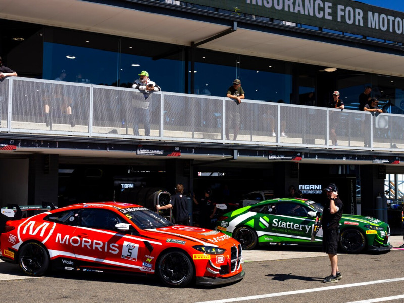 McElrea Racing crew at Sydney Motorsport Park 2026