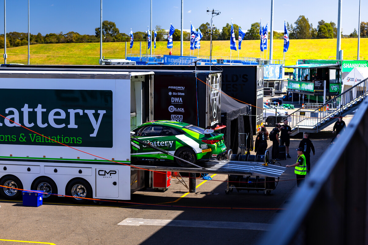 McElrea Racing crew at Sydney Motorsport Park 2026