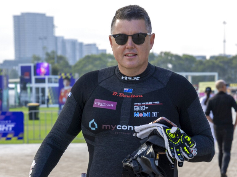 Brett Boulton #95 racing at Australian Grand Prix 2026