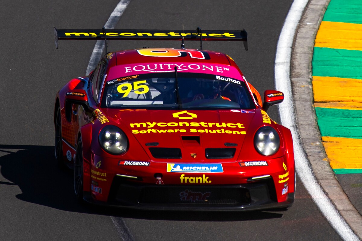 Brett Boulton #95 racing at Australian Grand Prix 2026
