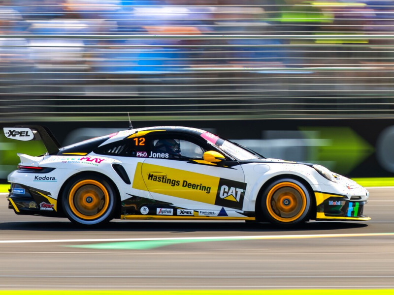 Harri Jones #12 racing at Australian Grand Prix 2026