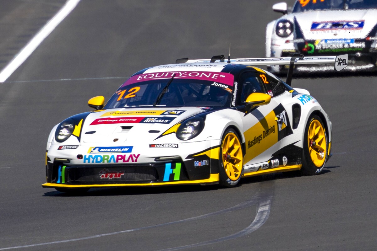 Harri Jones #12 racing at Australian Grand Prix 2026