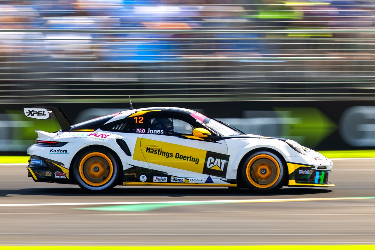 Harri Jones #12 racing at Australian Grand Prix 2026