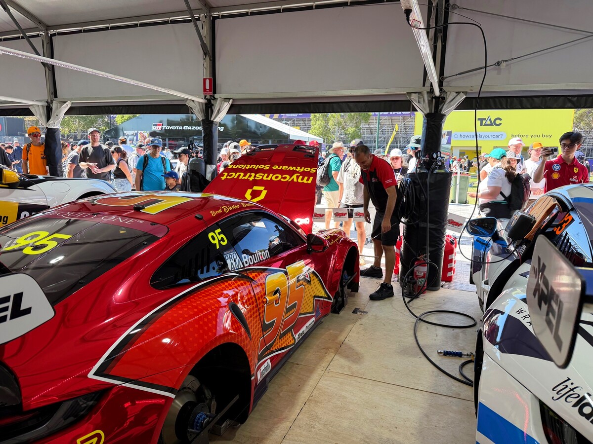 McElrea Racing crew at the Australian Grand Prix 2026