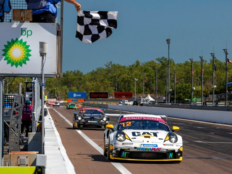 McElrea Racing winning at Hidden Valley Raceway 2026