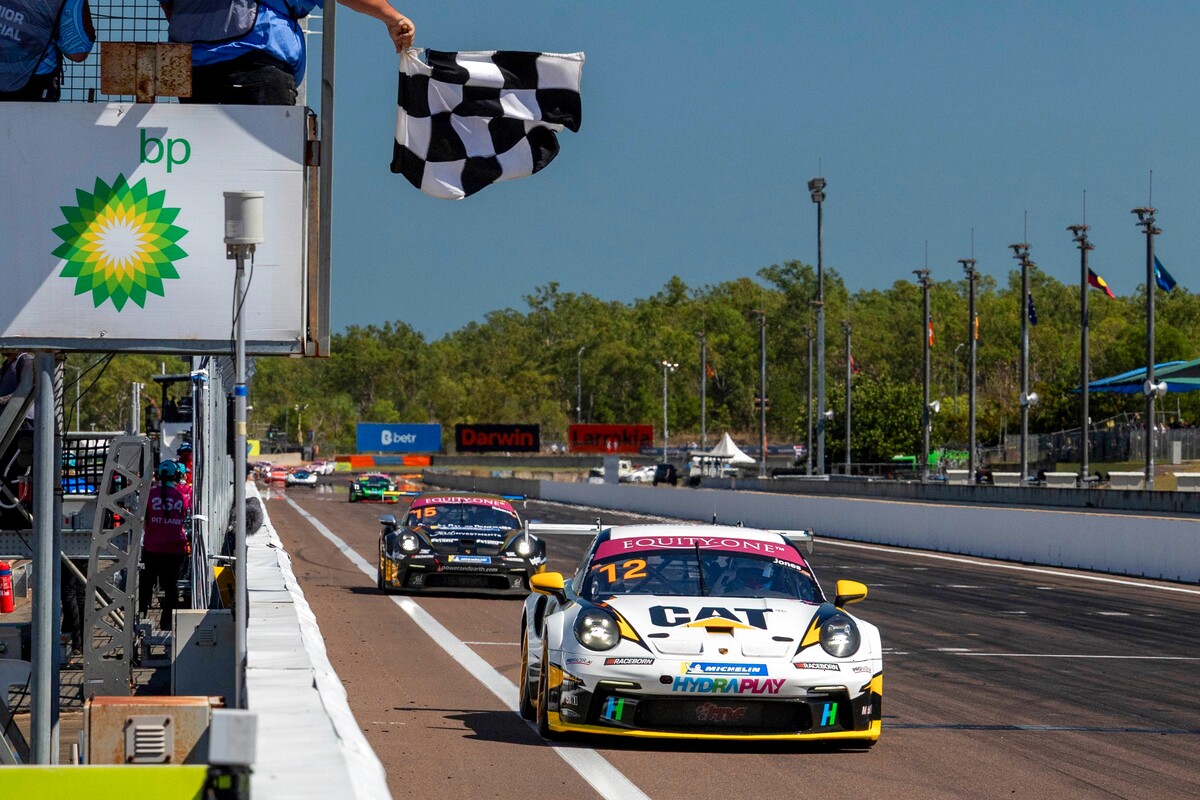 McElrea Racing winning at Hidden Valley Raceway 2026