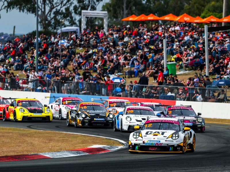 McElrea Racing drivers at Queensland Raceway 2026
