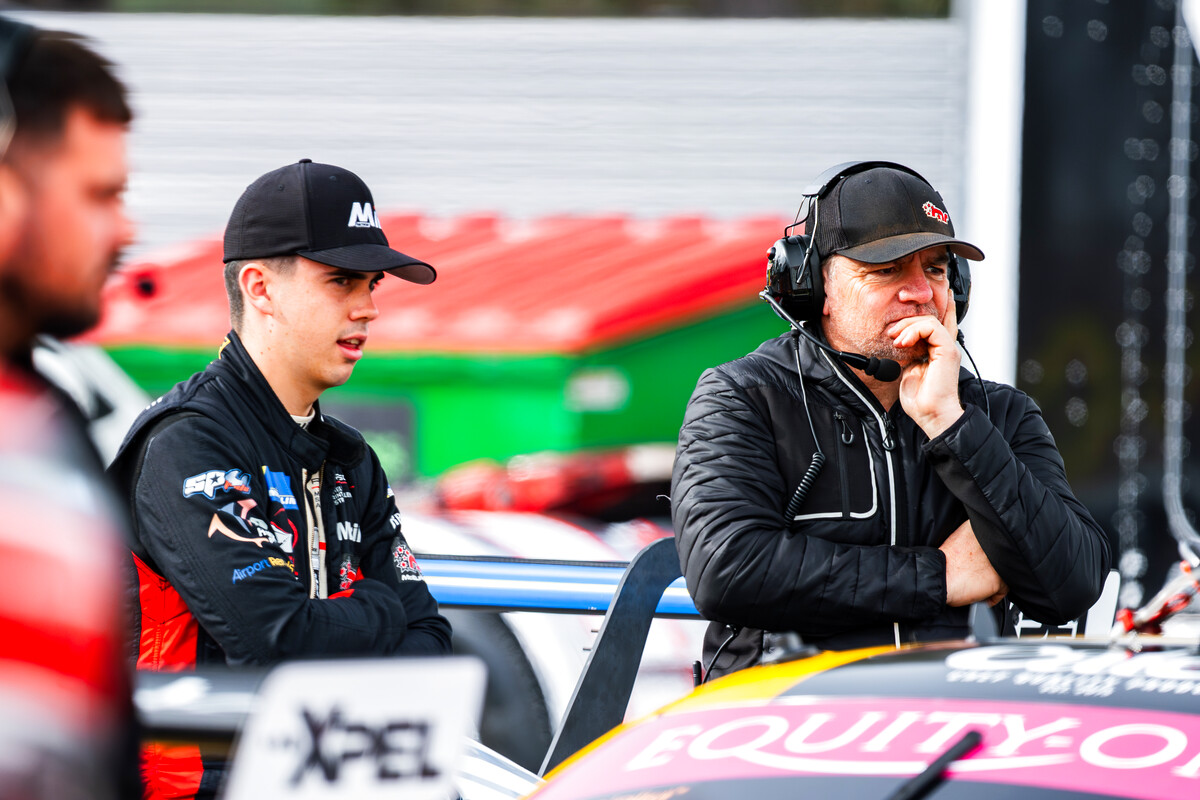 Daniel Quimby #24 racing at Queensland Raceway 2026