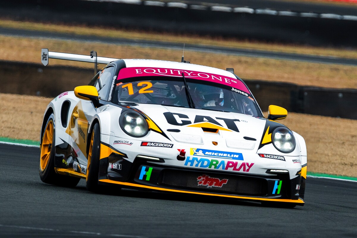 Harri Jones #12 racing at Queensland Raceway 2026