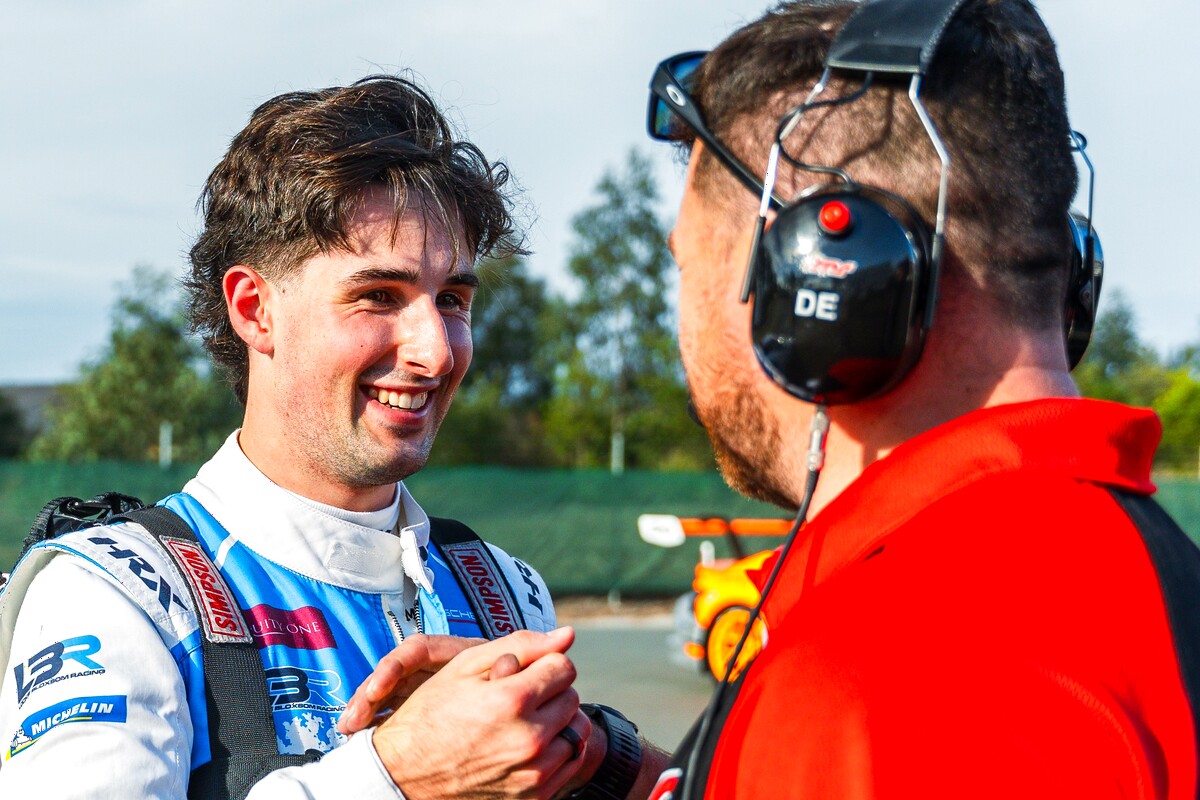 Lockie Bloxsom #23 racing at Queensland Raceway 2026