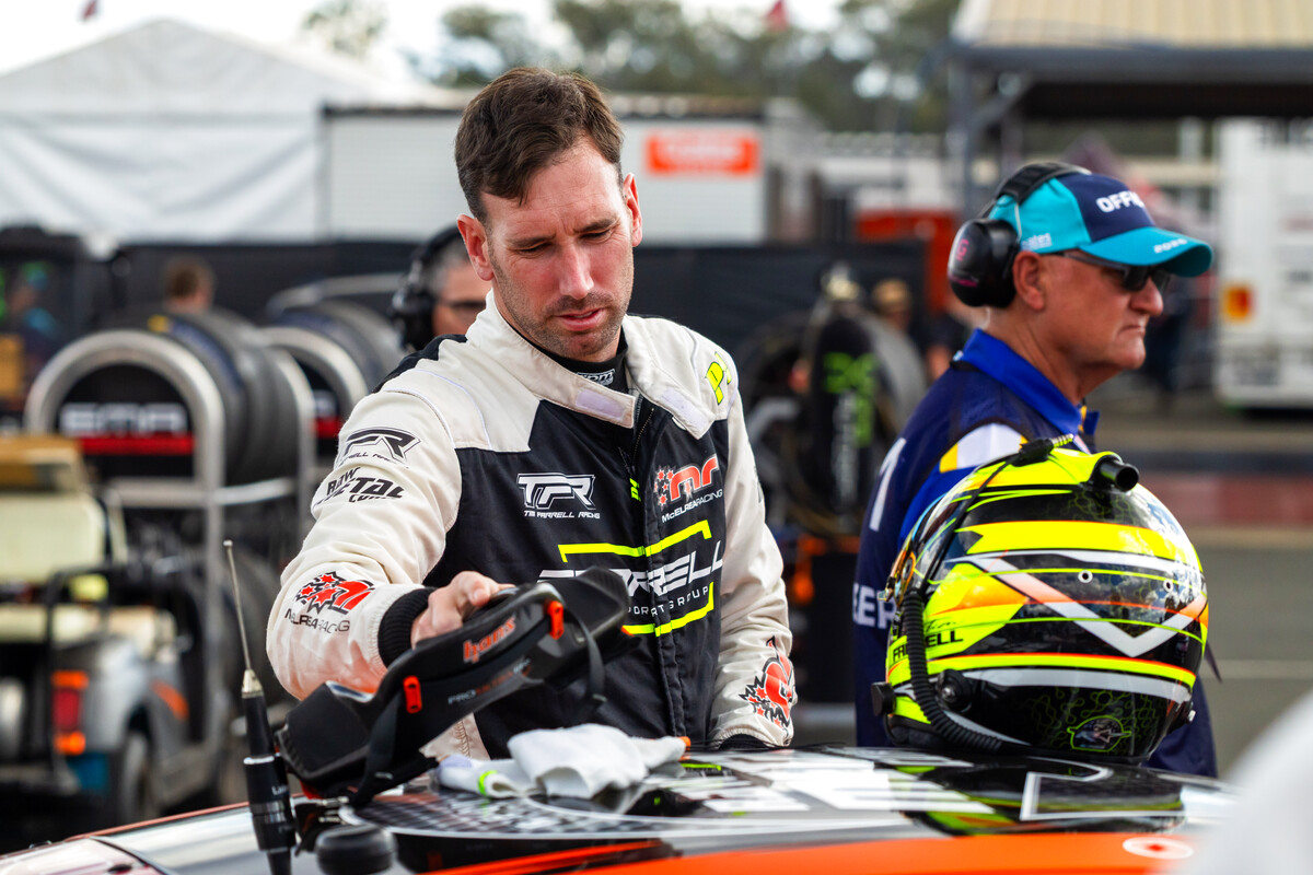 Tim Farrell #51 racing at Queensland Raceway 2026