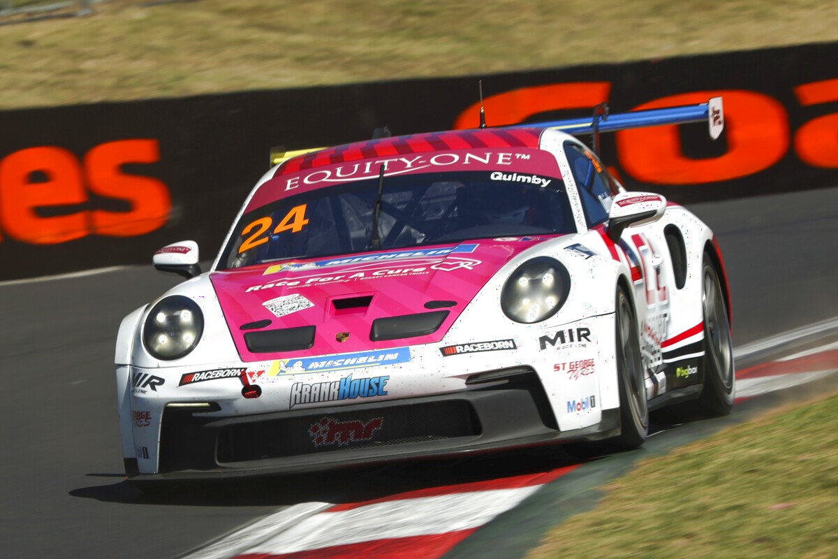 Daniel Quimby #24 racing at Mount Panorama Circuit Bathurst 2026