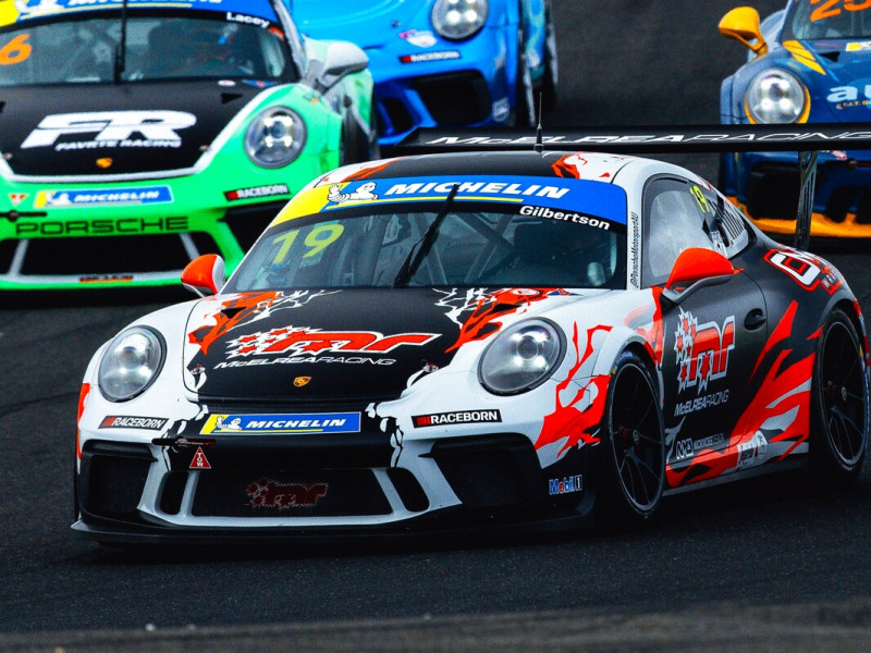 Anthony Gilbertson #19 racing at Phillip Island Circuit 2026