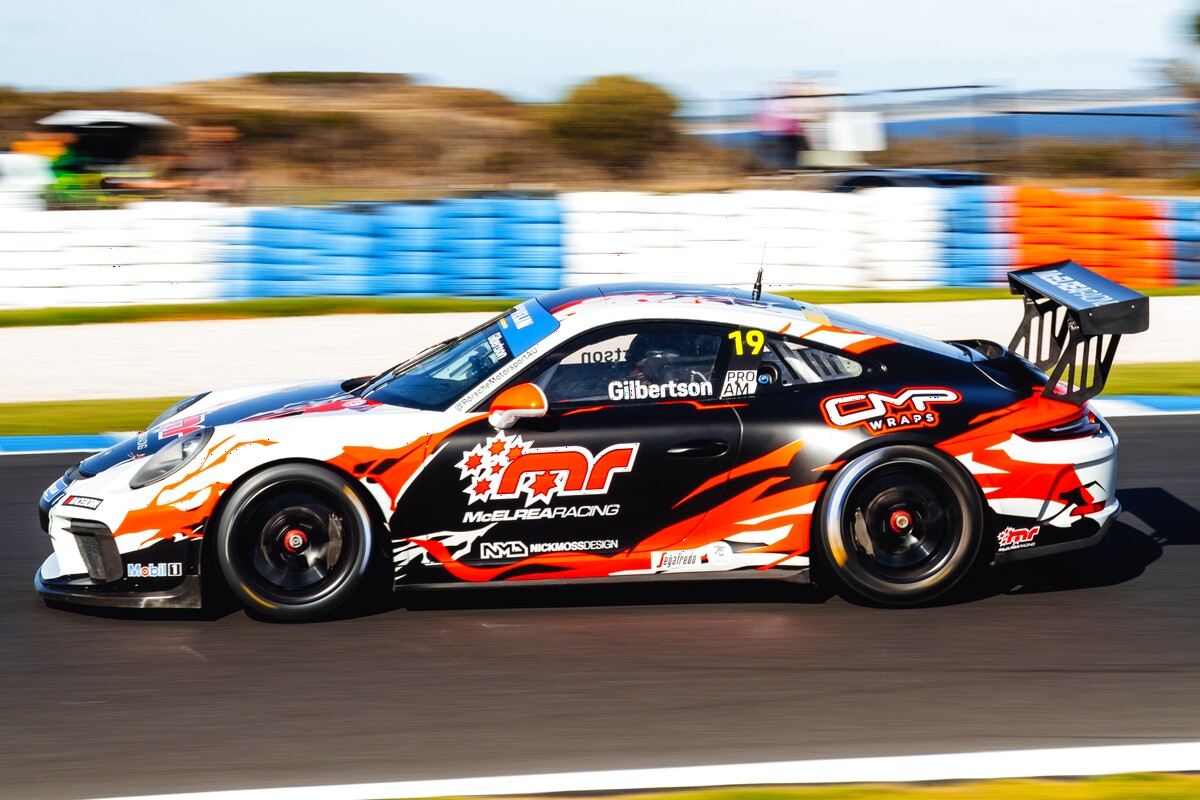 Anthony Gilbertson #19 racing at Phillip Island Circuit 2026