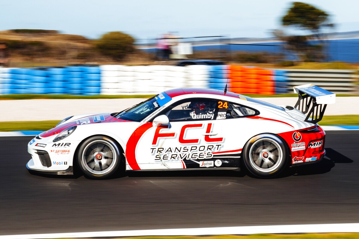 Daniel Quimby #24 racing at Phillip Island Circuit 2026