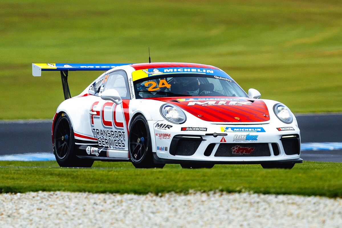 Daniel Quimby #24 racing at Phillip Island Circuit 2026