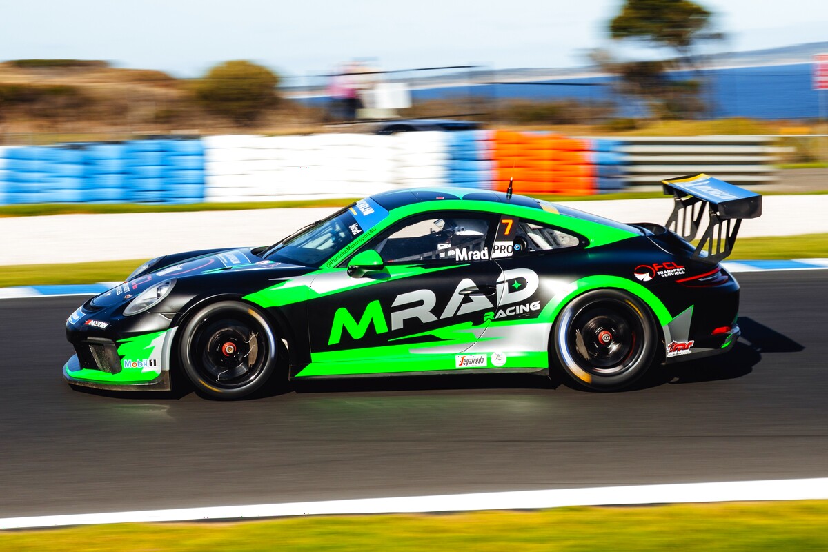 Kamal Mrad #7 racing at Phillip Island Circuit 2026