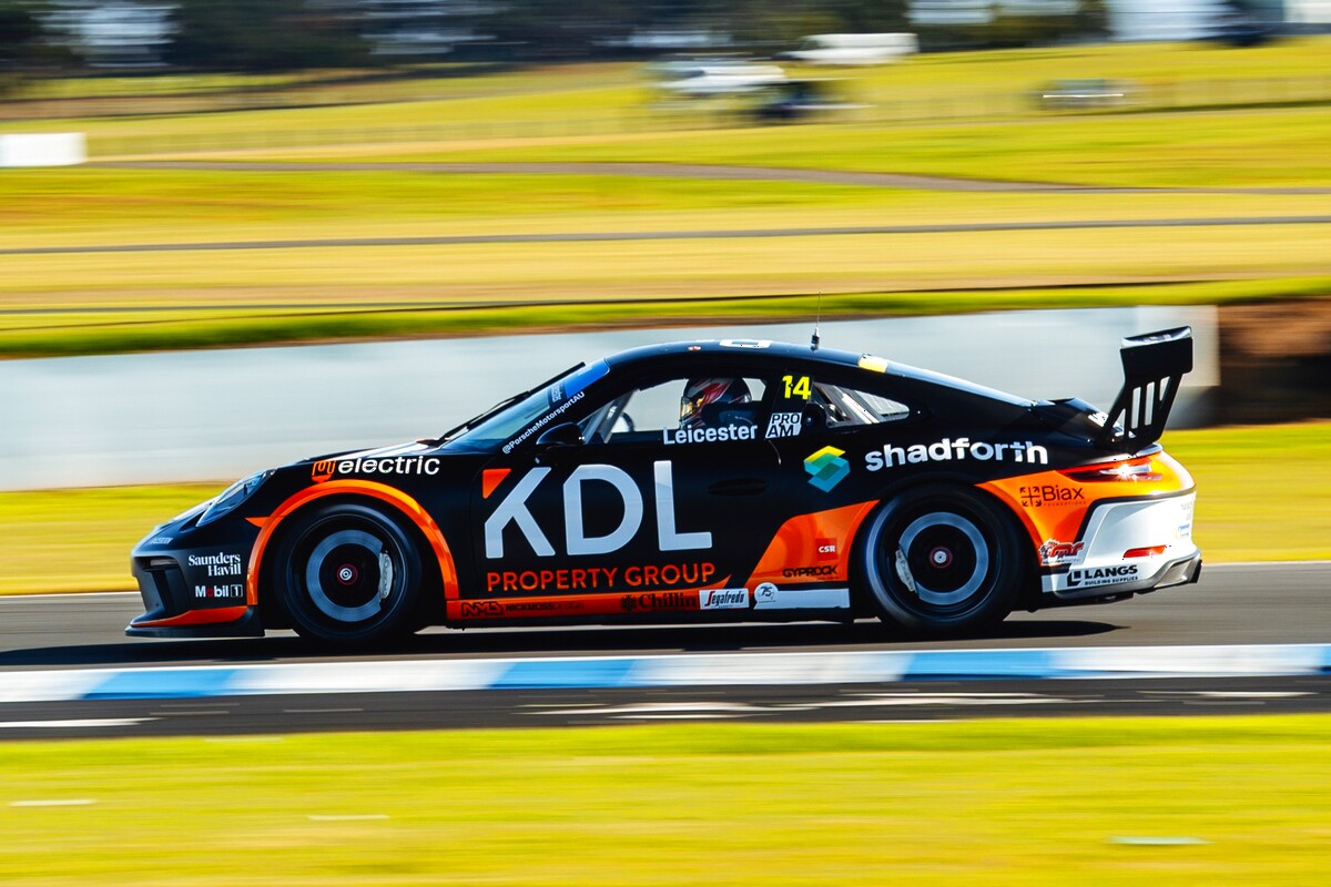 Kent Leicester #14 racing at Phillip Island Circuit 2026