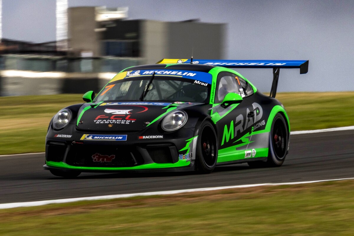 Kamal Mrad #7 racing at The Bend Motorsport Park 2026