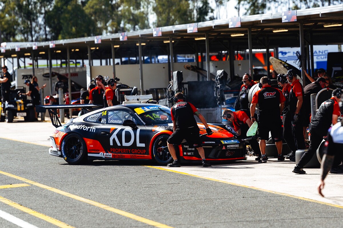 McElrea Racing crew at Queensland Raceway 2026