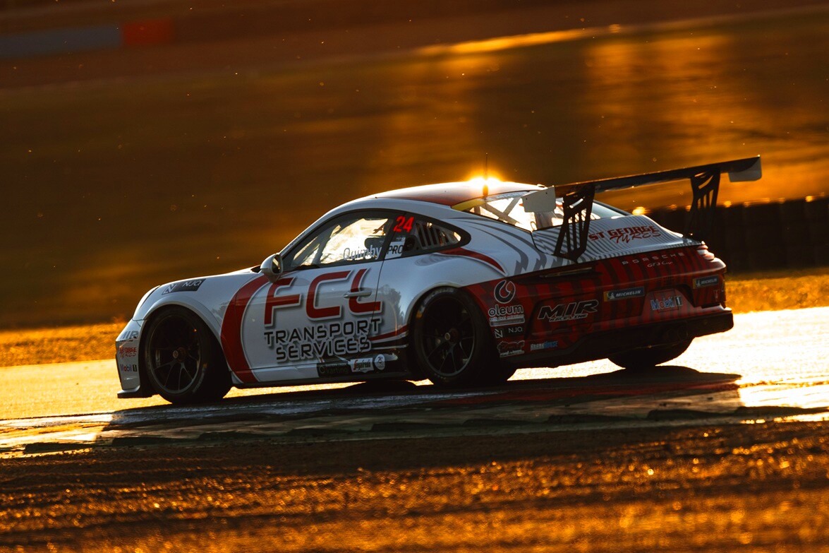 Daniel Quimby #24 racing at Queensland Raceway 2026
