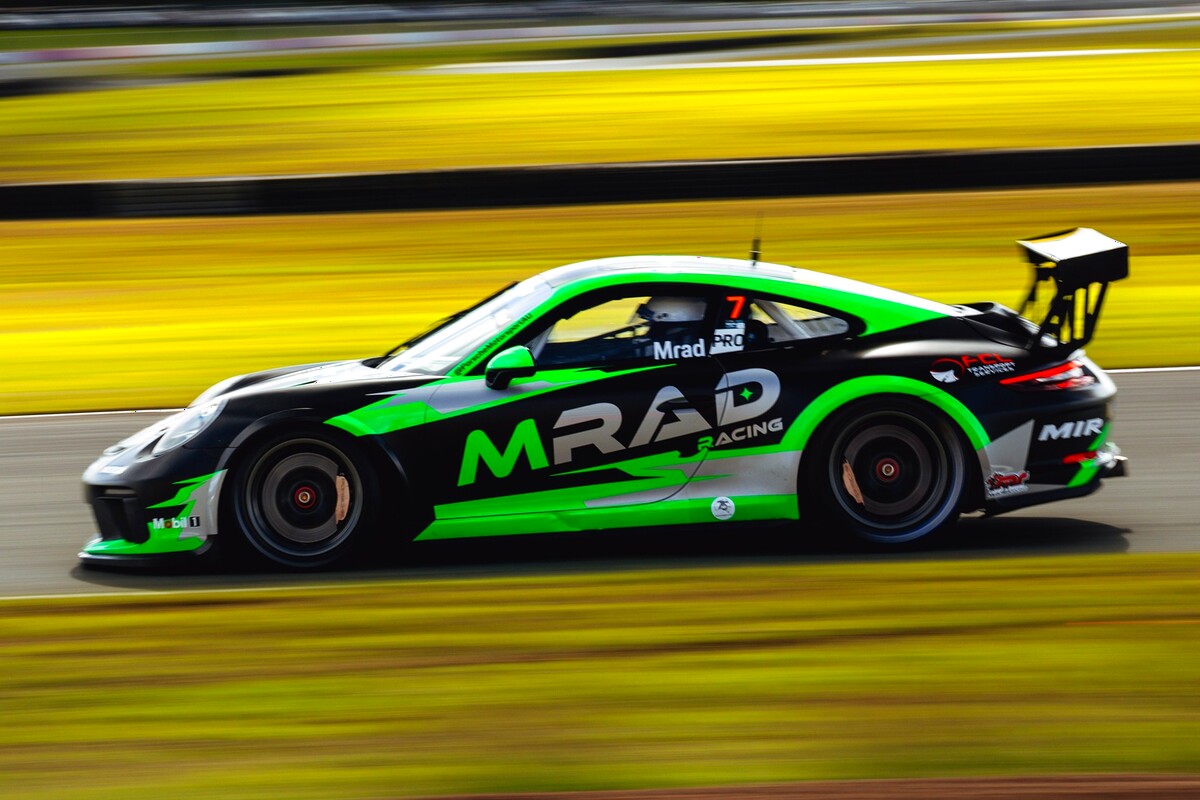 Kamal Mrad #7 racing at Queensland Raceway 2026