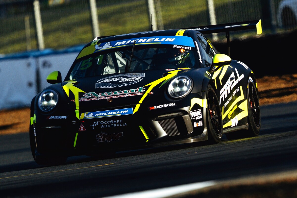 Tim Farrell #51 racing at Queensland Raceway 2026