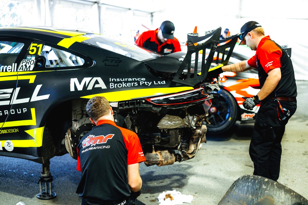 Tim Farrell #51 racing at Queensland Raceway 2026