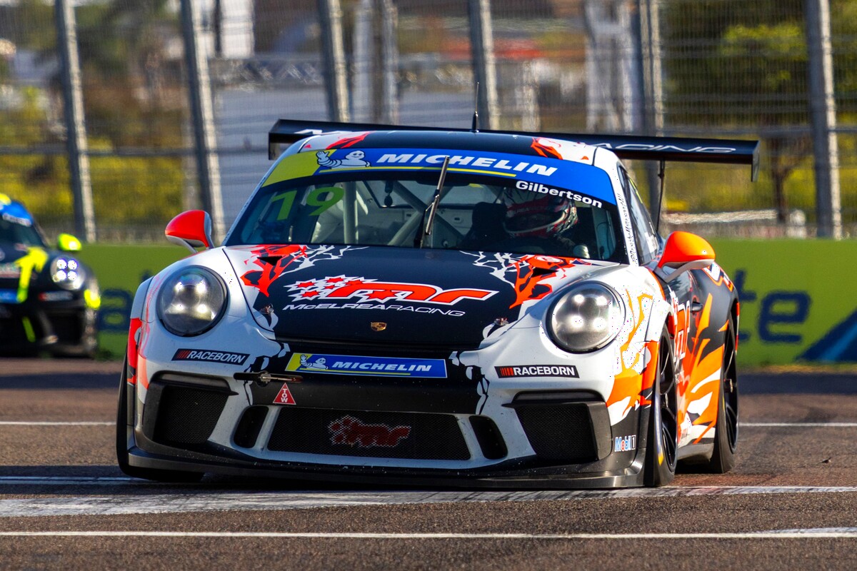 Anthony Gilbertson #19 racing at Townsville Street Circuit 2026