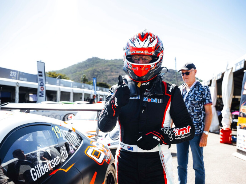 Anthony Gilbertson #19 racing at Townsville Street Circuit 2026