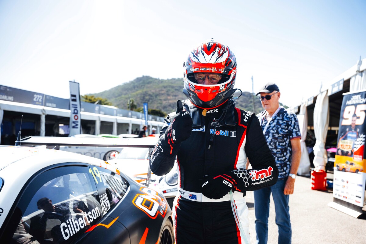 Anthony Gilbertson #19 racing at Townsville Street Circuit 2026