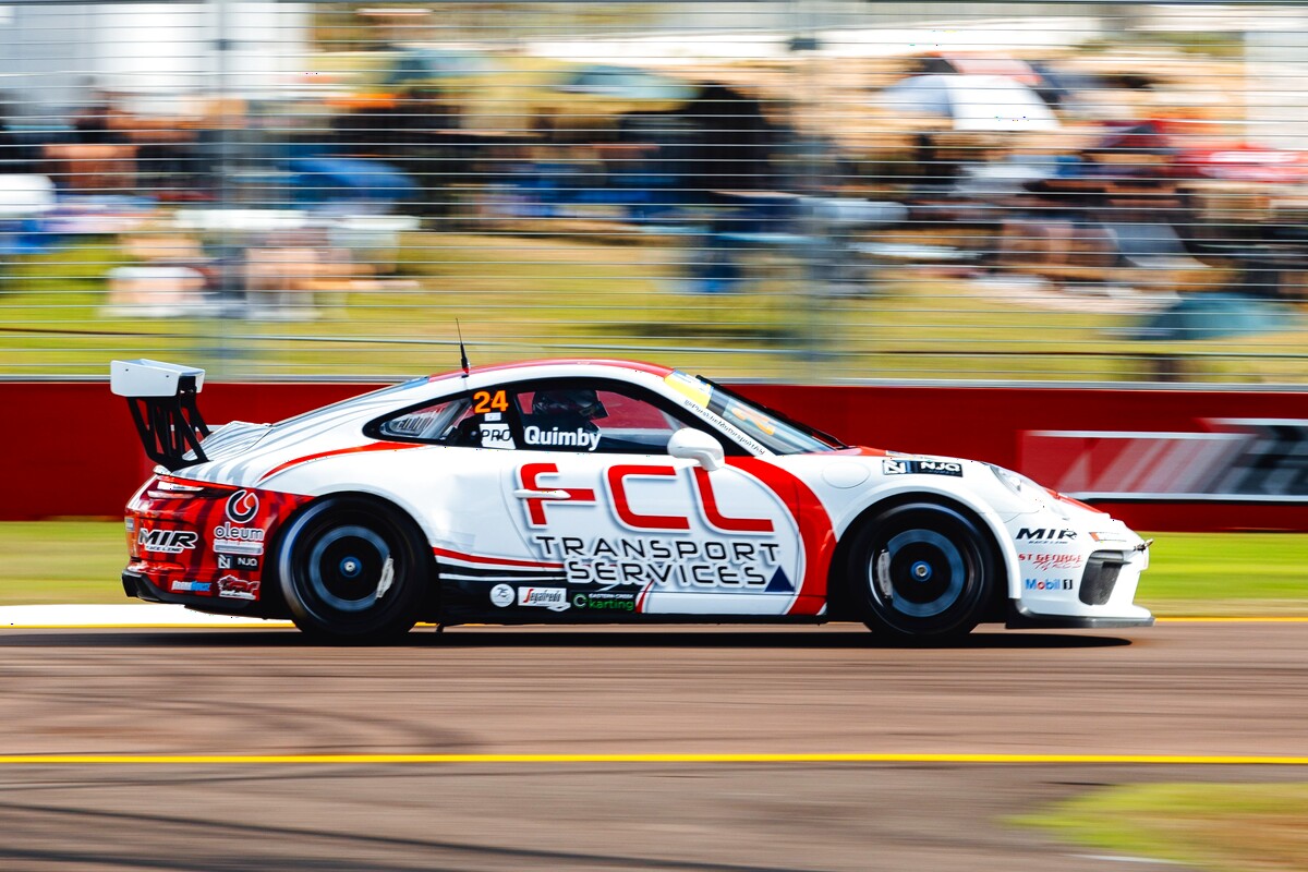 Daniel Quimby #24 racing at Townsville Street Circuit 2026
